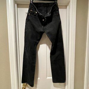 Levi's Men's 501 Jeans Black 29 x 32 - Used